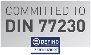 DIN77230 zertifiziert